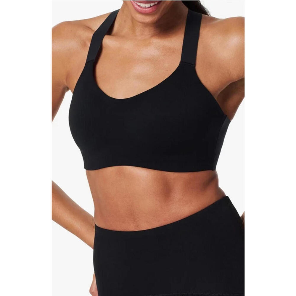 SPANX Black Crisscross Back FlexFeel Sports Bra - Picture 2 of 5